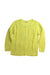 A Yellow Cardigans from Bonpoint in size 12Y for girl. (Front View)