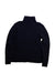 A Navy Knit Sweaters from Bonpoint in size 12Y for girl. (Front View)