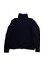 A Navy Knit Sweaters from Bonpoint in size 12Y for girl. (Back View)