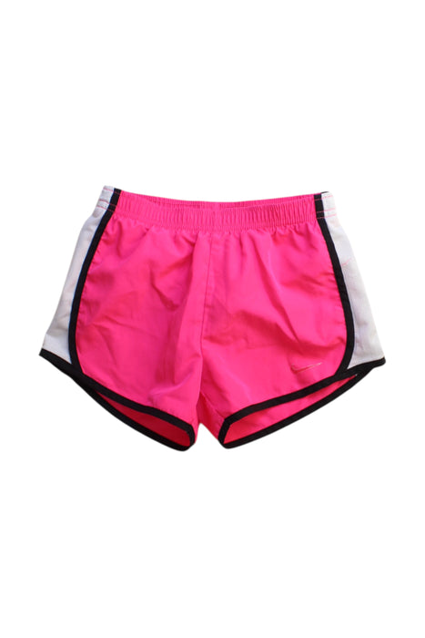 A Pink Shorts from Nike in size 6T for girl. (Front View)