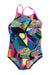A Multicolour Swimsuits from Funkita in size 5T for girl. (Front View)