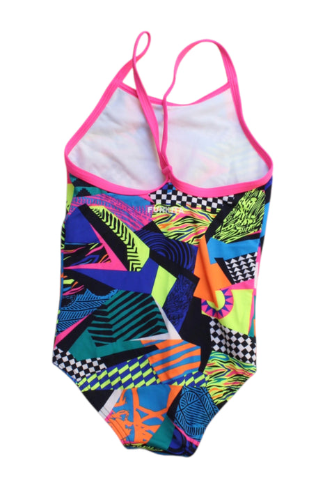 A Multicolour Swimsuits from Funkita in size 5T for girl. (Back View)