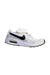 A White Sneakers from Nike in size 6T for girl. (Front View)