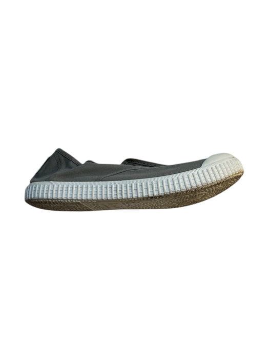A Grey Slip Ons from Victoria in size 9Y for neutral. (Front View)