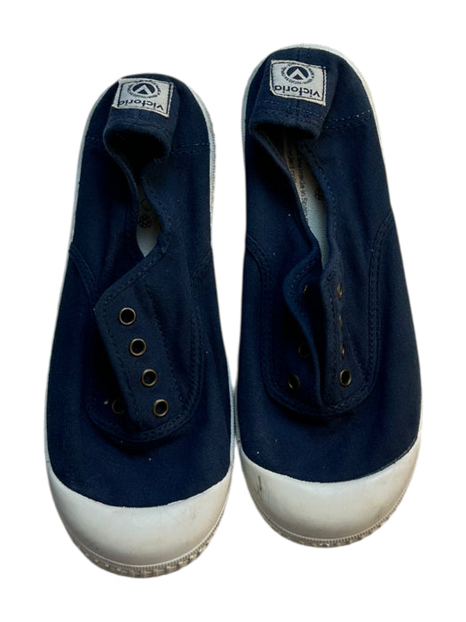 A Navy Sneakers from Victoria in size 9Y for neutral. (Back View)