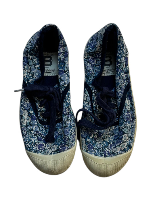 A Blue Sneakers from Bonpoint in size 5T for girl. (Back View)