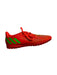 A Red Cleats/Soccer Shoes from Adidas in size 10Y for boy. (Front View)