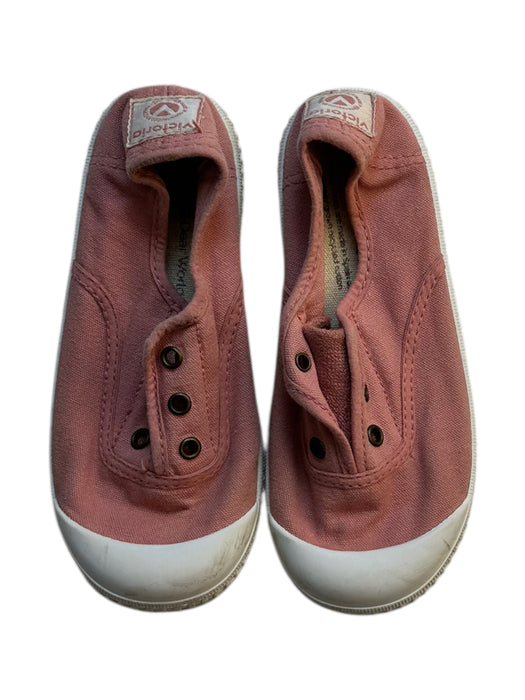 A Pink Slip Ons from Victoria in size 5T for neutral. (Back View)