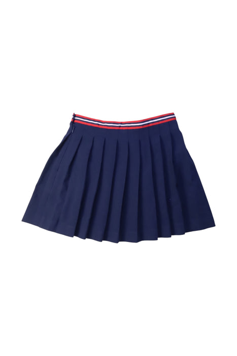 A Navy Mid Skirts from Jacadi in size 5T for girl. (Back View)