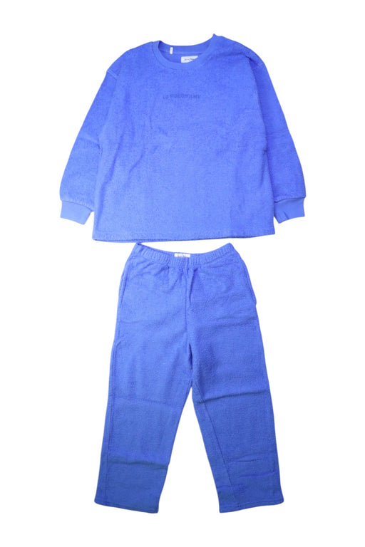 A Blue Pants Sets from American Vintage in size 9Y for girl. (Front View)