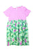 A Multicolour Short Sleeve Dresses from Mama Luma in size 9Y for girl. (Back View)