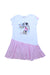 A White Short Sleeve Dresses from Monnalisa in size 8Y for girl. (Front View)