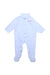 A White Onesies from Jacadi in size 6-12M for girl. (Front View)