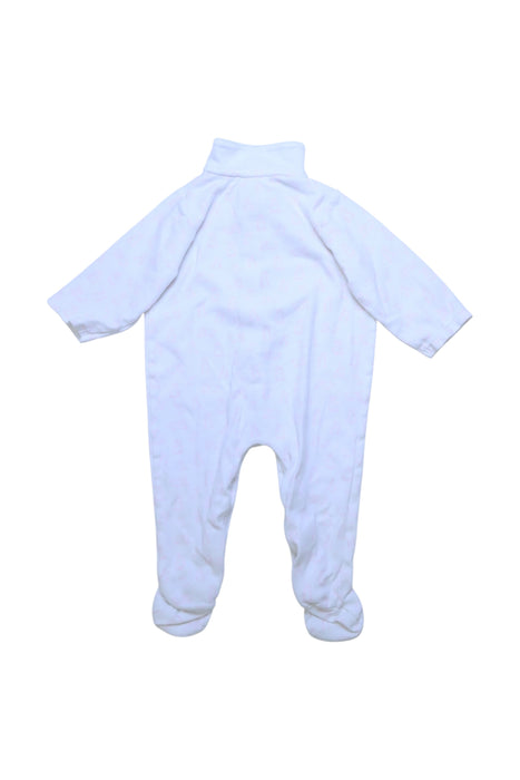 A White Onesies from Jacadi in size 6-12M for girl. (Back View)