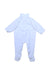 A White Onesies from Jacadi in size 6-12M for girl. (Back View)