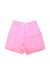 A Pink Shorts from Jacadi in size 8Y for girl. (Front View)