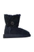 A Black Booties from UGG in size 3T for girl. (Front View)