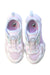 A White Sneakers from Fila in size 7Y for girl. (Back View)