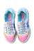 A Multicolour Sneakers from Skechers in size 7Y for girl. (Back View)