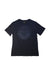 A Navy Short Sleeve T Shirts from Polo Ralph Lauren in size 12Y for girl. (Front View)
