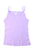 A Purple Sleeveless Tops from Petit Bateau in size 6T for girl. (Front View)