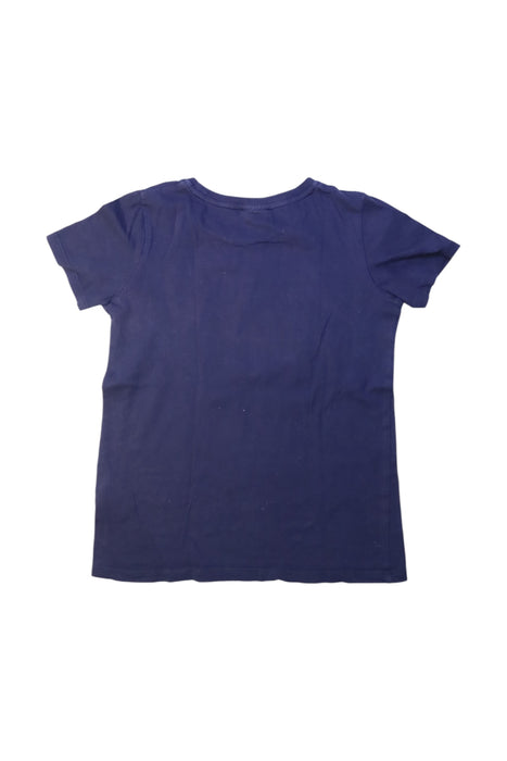A Navy Short Sleeve T Shirts from Seed in size 8Y for girl. (Back View)