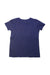 A Navy Short Sleeve T Shirts from Seed in size 8Y for girl. (Back View)