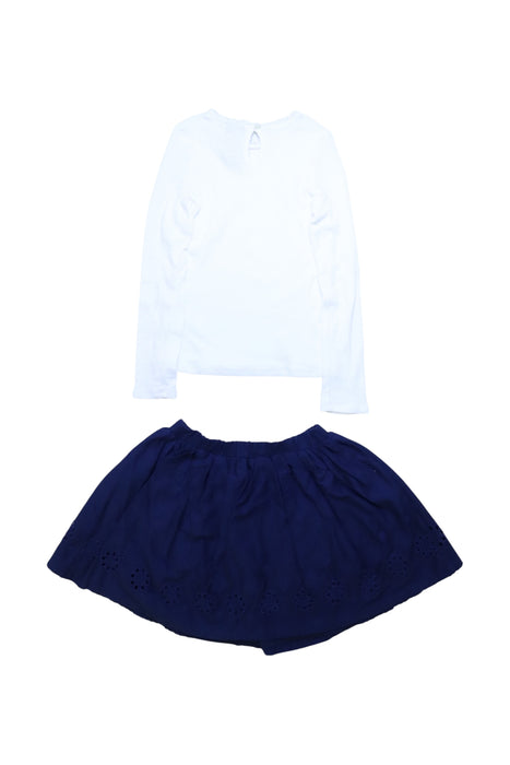 A White Skirt Sets from Cynthia Rowley in size 6T for girl. (Back View)