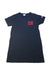 A Navy Short Sleeve Dresses from Champion in size 7Y for girl. (Front View)