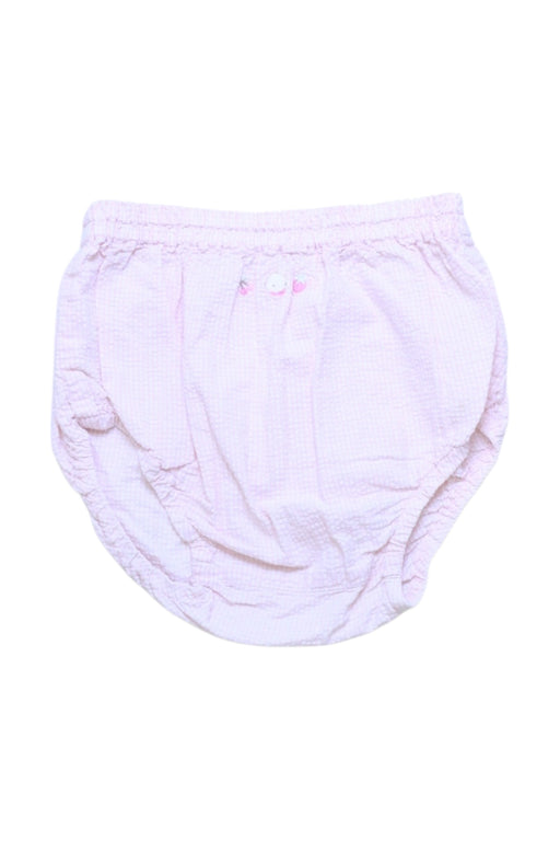 A Pink Bloomers from Familiar in size 0-3M for girl. (Front View)