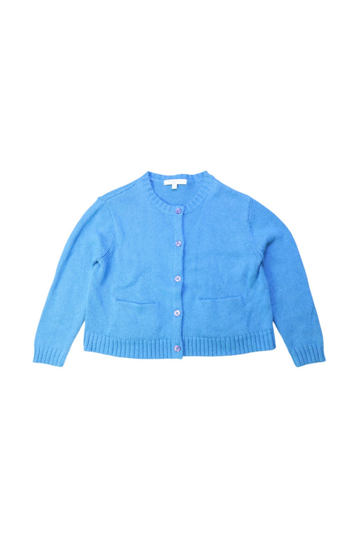 A Blue Cardigans from Caramel Baby & Child in size 6T for girl. (Front View)