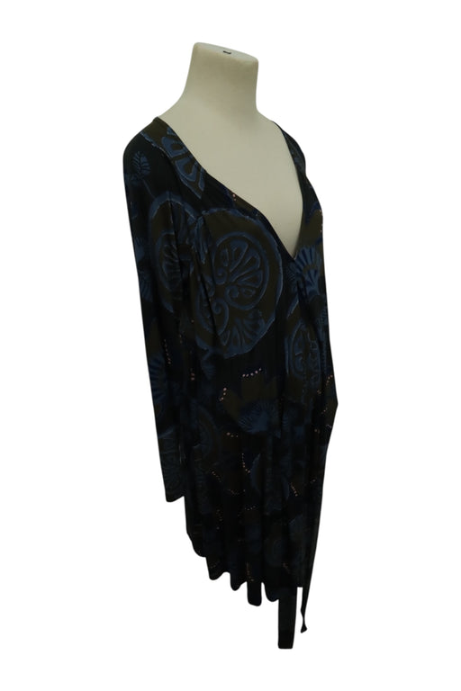 A Black Long Sleeve Dresses from Olian in size L for maternity. (Front View)