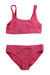 A Pink Bikinis from Seafolly in size 5T for girl. (Front View)