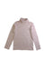 A Ivory Long Sleeve Tops from Petit Bateau in size 6T for girl. (Front View)