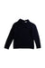 A Black Knit Sweaters from Jacadi in size 6T for girl. (Front View)
