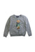 A Grey Crewneck Sweatshirts from Polo Ralph Lauren in size 6T for girl. (Front View)
