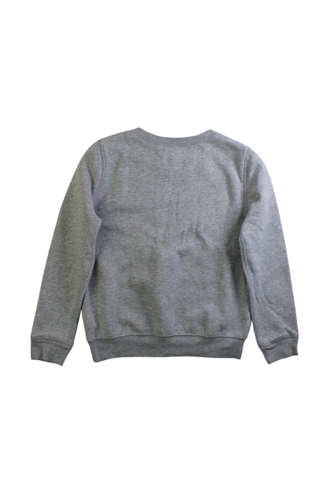 A Grey Crewneck Sweatshirts from Polo Ralph Lauren in size 6T for girl. (Back View)