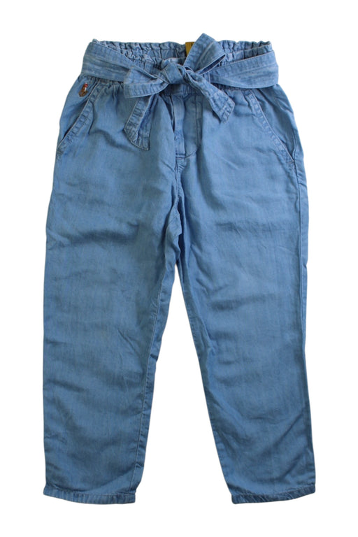 A Blue Casual Pants from Polo Ralph Lauren in size 4T for girl. (Front View)