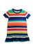 A Multicolour Short Sleeve Dresses from Polo Ralph Lauren in size 6T for girl. (Front View)
