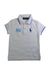 A White Short Sleeve Polos from Polo Ralph Lauren in size 6T for boy. (Front View)