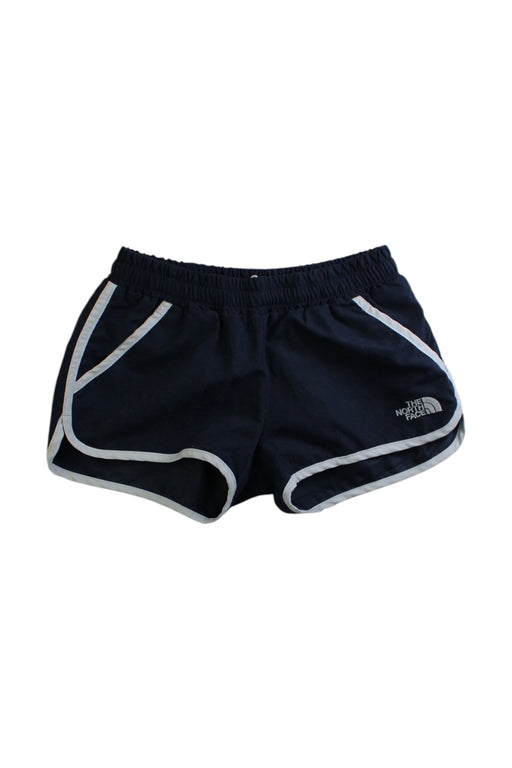 A Navy Shorts from The North Face in size 4T for neutral. (Front View)