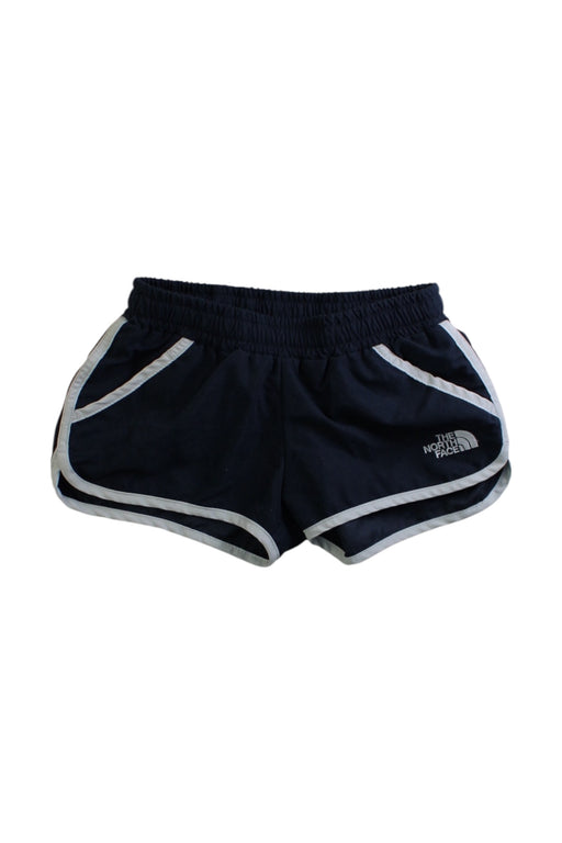 A Navy Shorts from The North Face in size 3T for neutral. (Front View)