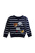 A Navy Crewneck Sweatshirts from Polo Ralph Lauren in size 5T for neutral. (Front View)