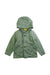 A Green Coats from Steiff in size 2T for neutral. (Front View)