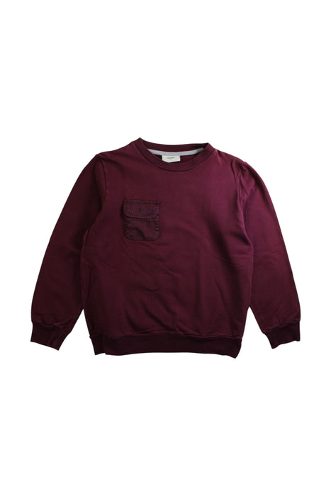 A Burgundy Crewneck Sweatshirts from Fendi in size 8Y for neutral. (Front View)