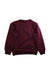 A Burgundy Crewneck Sweatshirts from Fendi in size 8Y for neutral. (Back View)