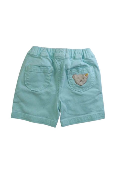 A Blue Shorts from Steiff in size 3T for girl. (Back View)