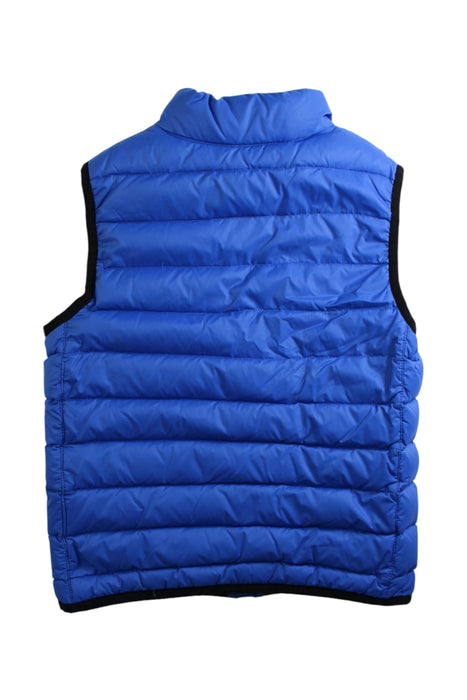 A Blue Outerwear Vests from Polo Ralph Lauren in size 7Y for boy. (Back View)