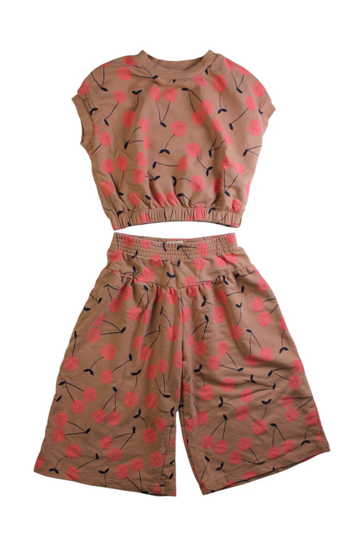 A Beige Pants Sets from Gingersnaps in size 8Y for girl. (Front View)