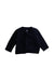 A Navy Cardigans from Petit Bateau in size 12-18M for neutral. (Front View)
